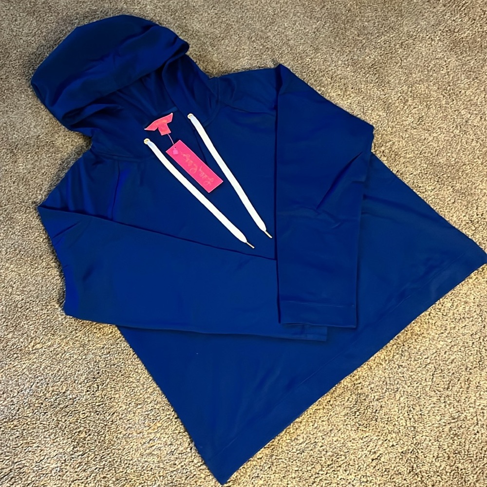 NWT Lilly Pulitzer Kiawah Long Sleeve Hoodie